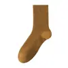 Calcetines Calentados para Mujer, Otoño e Invierno, Engrosados y Forrados de Felpa, de Media Pantorrilla, Térmicos, Antibacterianos, Nuevo Modelo Popular 2025, Cálidos, Fábrica de Zhuji