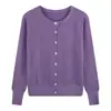 Jaqueta Curta Estilo Gentil Super Popular Camada Base Roupa Íntima Senso de Design Nicho Cardigan de Tricô com Pelo de Guaxinim Jaqueta Feminina Primavera e Outono