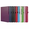 Aplicável ao Samsung Tab A7 Lite T220/Capa Suporte Dobrável A9 PLUS Padrão Lichia Capa de Couro à Prova de Queda