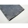 Jeans de Mezclilla Rectos Sueltos Lavados Estilo Street Casual para Hombre EIGHTISLAND, Corte Relajado NK722