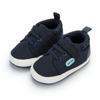 Sapatos de Caminhada para Bebê Projetados para 0-1 Ano de Idade, Sapatos de Bebê de Primavera e Outono com Cadarços, Sola de Tecido Macio, Sapatos de Lona Antiderrapantes, Resistentes ao Desgaste para Bebês e Crianças Pequenas