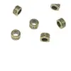 Qk114 Cuentas con Agujero Grande de Runas Vikingas Anillo para Extensión de Cabello Dreadlock DIY Caja de Juego de Accesorios de Joyería de Aleación Viene con Fotos