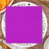 Servilletas de Color Puro Personalizadas Suministros para Fiestas Restaurante Occidental Decoración de Papel Servilletas Cuadradas Multicolor Venta Directa de Fábrica Logo Impreso