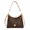 Bolso de Hombro Estampado para Viajes Cotidianos Transfronterizo Nuevo Estilo Casual Bolso Retro de Axila Bolso Versátil de Moda Europeo y Americano para Mujeres
