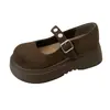 Zapatos Mary Jane estilo bosque, lindos y dulces, con suelas gruesas para mujer, nueva colección otoño 2026, estilo retro, versátiles y fáciles de combinar con vestidos