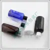 Garrafa Azul com Tampa de Borboleta 220ml, Frasco para Loção de Água, Garrafa PET com Tampa Flip-Top 220ml, Frasco para Limpador Facial, Frasco Refil para Gel de Banho