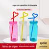 Copo de bebida PET losango moda Copo de suco diamante Copo de bebida para milk tea de catering Garrafa de geleia garrafa de mel
