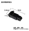 Adaptador de Disparo Vertical Montado en el Centro para GoPro Varilla Larga con Tornillo 1/4 Clip para Teléfono Accesorios para Cámaras de Acción