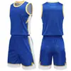 Novo Conjunto de Uniforme de Basquete para Homens DIY Absorvente de Suor Respirável Uniforme Esportivo para Competição Estudantil Uniforme de Time de Liga Pode Imprimir Número