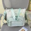 Bolso Cruzado para Estudiante de Secundaria Gato Estrella, Gran Capacidad, Ligero, Bolso Cruzado Dulce para Niña, Lindo Bolso Escolar para Clases y Tutorías