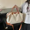 Bolsa de viaje corta transfronteriza de moda portátil de un solo hombro para viaje de negocios equipaje de mano sin equipaje facturado bolsa cruzada casual para fitness