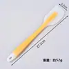 Espátula de Silicone Translúcida de Fábrica Espátula para Creme Pequena Espátula de Silicone Translúcida Ferramenta de Espátula de Silicone Doméstica