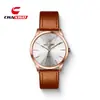 Reloj de Pulsera de Cuarzo Ultradelgado para Hombre de Marca Clásica Transfronterizo AliExpress Tendencia de Negocios Cuero Impermeable Reloj Casual