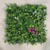 Pared verde artificial, pared de plantas, césped artificial, decoración de pared de flores artificiales, plantas verdes artificiales para interiores y exteriores, paisajismo con plantas de césped