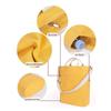 Fabricante Personalizado Literário Fresco Casual Bolsa Transversal de Ombro Bolsa de Lona Colorida Doce para Mulheres Bolsa de Lona