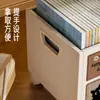 Suporte de Armazenamento de Bolsa sob a Mesa, Caixa de Armazenamento de Livros, Caixa de Livros Móvel com Rodas, Caixa de Armazenamento de Livros para Mesa, Estante Dobrável