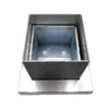 Liga de Alumínio Aço Inoxidável Galvanizado Tubo Quadrado Base de Fixação Montagem Interna Fixação Interna Cantoneira de Ferro Cantoneira Código Cobertura Decorativa