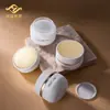 Materiales de Empaque Cosmético en Oro Blanco en Stock, Botella de Loción de Lujo de 50g, Botella de Crema con Cabeza de Bomba de Presión, Venta al por Mayor desde el Fabricante