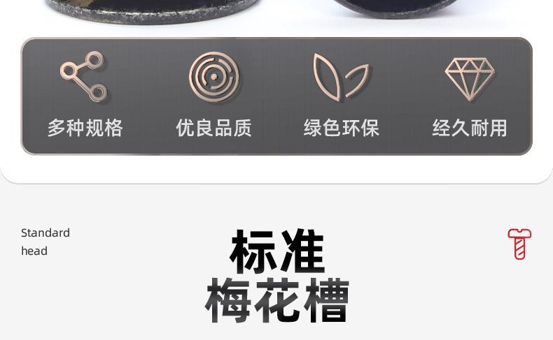 304不锈钢镀黑锌防盗沉头梅花机牙螺丝_03_04.jpg
