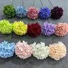135 Piezas de Hortensia Artificial Grande de Rama Única Francesa Exportación Transfronteriza Venta al por Mayor Decoración para el Hogar y Bodas Flores Artificiales de Interior