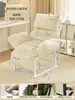 Sillón reclinable doble uso sentarse y dormir oficina se puede acostar se puede dormir individual plegable silla para siesta en el almuerzo silla de dormitorio silla de sofá perezoso