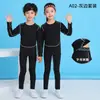 Mallas para niños conjunto ropa de entrenamiento para correr ropa de entrenamiento cálida alta elasticidad entrenamiento secado rápido baloncesto fútbol camiseta interior