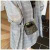 Bolso de Hombro Nuevo de Nicho, Bolso Cuadrado Pequeño Casual y Versátil, Bolso de Mano Ligero, Bolso Cruzado de Color Sólido Simple, Venta al por Mayor Transfronteriza
