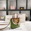 Dropshipping Bolsa Cesta de Legumes Estampada com Cor Contrastante Retrô 2025 Nova Bolsa de Balde de Alta Qualidade para o Dia a Dia Atacado