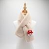 Bufanda para niños y niñas, bufanda de Papá Noel linda para bebés, otoño e invierno, cálida y gruesa de estilo coreano