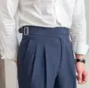 Cinturones de Hombre para Primavera y Otoño 2024 Transfronterizos de Amazon, Talla Ajustable, Pantalones Casuales de Corte Delgado de Tiro Alto que Hacen que las Piernas Parezcan Más Largas