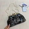 Elegante Bolso Xiaomi Seashell 2026 Verano Nuevo Bolso de Mano Estilo Chino Bolso de Hombro con Perlas Elegante Bolso Cruzado con Cadena para Mujer