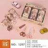 Tijeras de oficina al por mayor en stock, tijeras para cortar papel DIY para estudiantes, tijeras de acero inoxidable para cocina doméstica, tijeras para manualidades infantiles