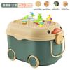 Caja de almacenamiento de juguetes para niños, caja de almacenamiento de plástico de gran capacidad para refrigerios, caja de almacenamiento de ropa de bebé