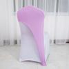 Funda Decorativa Transfronteriza para Respaldo de Silla de Una Sola Pierna, Pieza Única Elástica, Funda para Silla de Hotel y Banquete, Color Sólido, Cubierta para Respaldo de Silla de Una Sola Pierna Baita