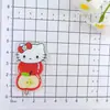 Frutas em Relevo Impressas Gatinho Kt Cana de Açúcar Contas Corrente de Celular DIY Pingente de Chaveiro