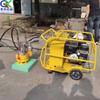 Bomba hidráulica para aguas residuales refrigeración por aire monocilíndrica vertical cuatro tiempos diésel bomba para aguas residuales rueda delantera doble/fácil de mover