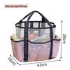 Bolsa de praia grande e versátil para viagens, ideal para guardar roupas de banho, cosméticos e outros itens essenciais. Perfeita para guardar roupas e acessórios de praia.