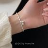 Pulseira Sino de Prata S925 Ins Novo Estilo Chinês Nicho Luz Luxo Elegante Joia Exquisita S6153