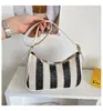 Bolso de Hombro Cruzado de Paja Tejida para Mujer, Gran Capacidad, Moderno, Elegante, Nuevo Verano 2026, Arcoíris, Bolso tipo Dumpling