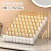Soporte de Exhibición de Esmalte de Uñas Acrílico Caja de Almacenamiento de Cosméticos Multicapa Salón de Uñas Gel para Esmalte de Uñas Soporte para Esmalte de Uñas Gel