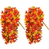 Colgante de Pared de Buganvilia de Otoño de Amazon Transfronterizo Planta de Simulación de Pesca Flor Artificial Decoración Interior y Exterior Paisajismo de Hotel