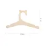Colgante de Ropa para Niños de Madera Oso Percha de Ropa para Niños de Madera Colgante Creativo para el Hogar Decoración DIY para Habitación de Niños