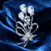 Broche de Ciervo Pequeño con Microincrustaciones de Circonita en Cobre Accesorio de Ropa Exquisito Nuevo Estilo Pin de Solapa para Traje Accesorios para Mujer Broche Sensación de Alta Gama Lujo Ligero
