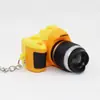 Pingente de Presente 7# Chaveiro Pingente de Câmera SLR Retrô Chaveiro Sonoro e Luminoso com LED