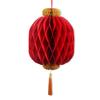 2026 Año del Caballo Decoraciones Creativas de Linternas Colgantes Rojas Panal Pequeños Colgantes Día de Año Nuevo Pequeños Adornos Decorativos de Interior