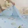 2026 Nueva Sábana Bajera de Algodón Puro con Dibujos Animados para Niños Cubierta de Cama para Dormitorio de Estudiantes Cubierta de Colchón para Guardería Cubierta de Cama para Bebé Funda Protectora