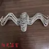 Accesorios para Invernadero de Jardinería Gancho de Alambre para Presionar Película Acero Galvanizado en Caliente Espesor Resorte de Plomo Acero Inoxidable Resorte de Figura 8 Clip de Gancho Doble