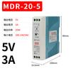 Fonte de alimentação chaveada MDR Mingwei 5V/12V/15V/24V/48V para trilho DIN 2A/3A/4A 10/20/40/60/100