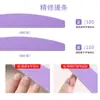 Manicure Colorida Dopamina Esfregar Fluorescente Lixa de Unha Colorida Dupla Face Lixa Fina Meia-Lua Tira de Polimento Tira de Lixa Resistente ao Desgaste