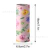 TZ001 Tubo de Papel para Lenços de Carro Flor de Primavera Festa Utensílios de Mesa Descartáveis Papel Toalha Tubo de Papel com Flor em Aquarela